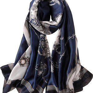 Silk Scarf Mulberry Silk Fashion Scarves Long Lightweight Shawl Wrap …
